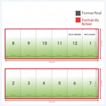 Dépliants 135grs brillant long portrait 12 pages - 15 000 exemplaires - double portefeuille Dépliants 135grs brillant long portrait 12 pages - 15 000 exemplaires - double portefeuille