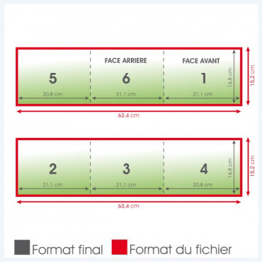 Dépliants A5 paysage 135grs mat 6 pages - 10 000 exemplaires Dépliants A5 paysage 135grs mat 6 pages - 10 000 exemplaires