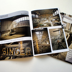 Brochure A4 135grs et couverture 250grs brillant 36 pages - 10 000 exemplaires