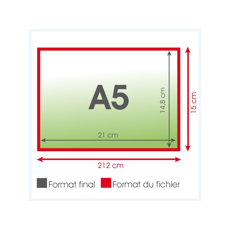 Flyers A5 250grs brillant - 10 000 exemplaires