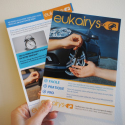 Flyers A5 135grs brillant - 5 000 exemplaires