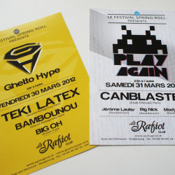 Flyers A6 250grs UV - 1 000 exemplaires