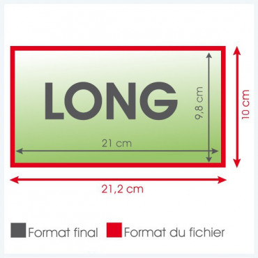 Flyers long 250grs brillant - 1 000 exemplaires Flyers long 250grs brillant - 1 000 exemplaires