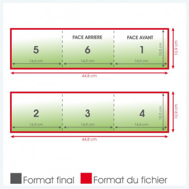 Dépliants A6 paysage 135grs brillant 6 pages - 1 000 exemplaires Dépliants A6 paysage 135grs brillant 6 pages - 1 000 exemplaires