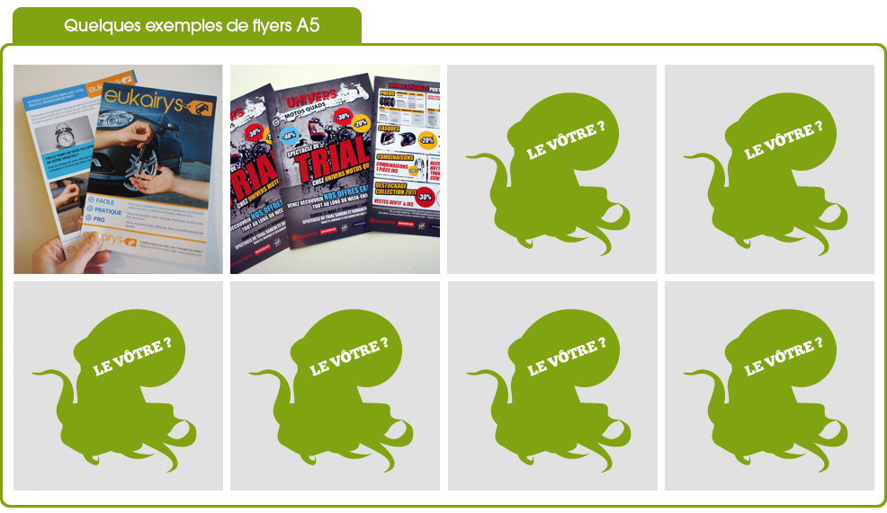 exemples de flyers A5